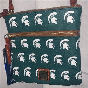 BNWT Michigan State pattered Purse